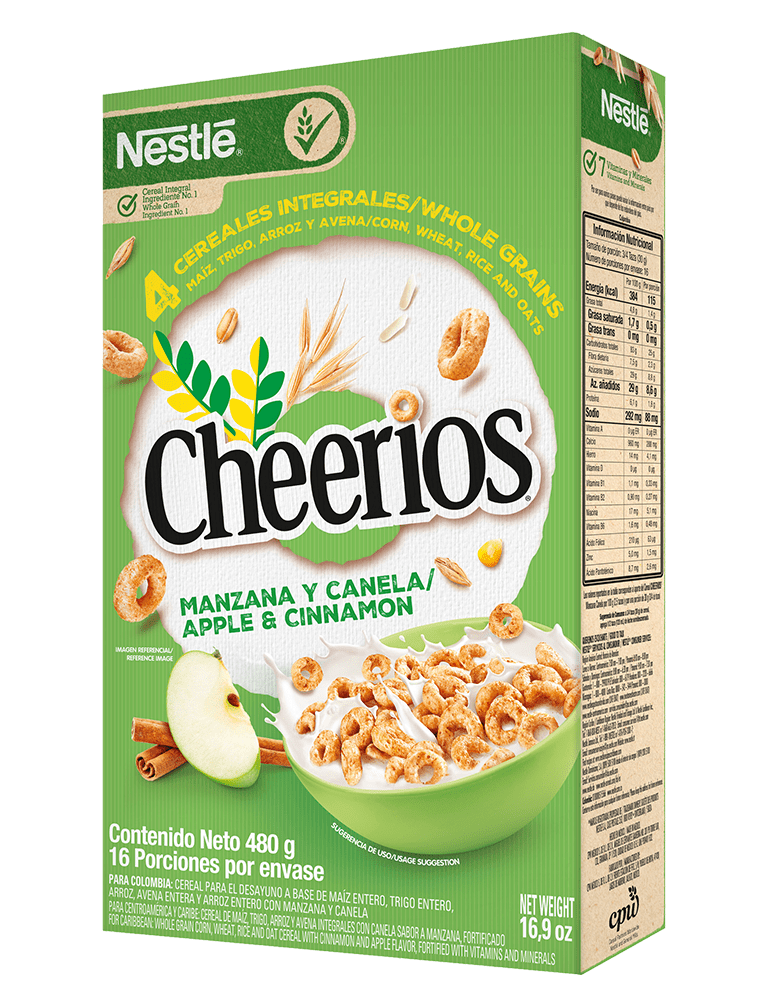 Cereal Cheerios® Manzana & Canela Cereales Nestlé