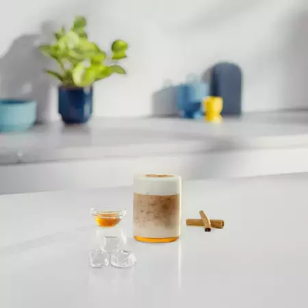 Iced Honey Cappuccino