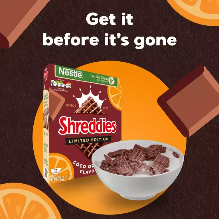 Coco Orange Shreddies Limited Edition