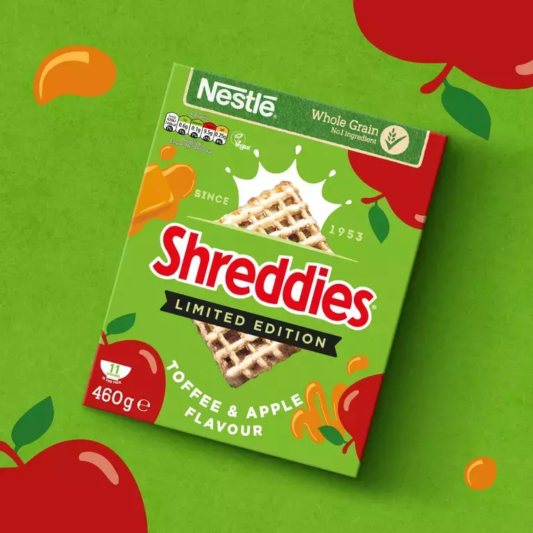 Shreddies Toffee and Apple Limited Edition