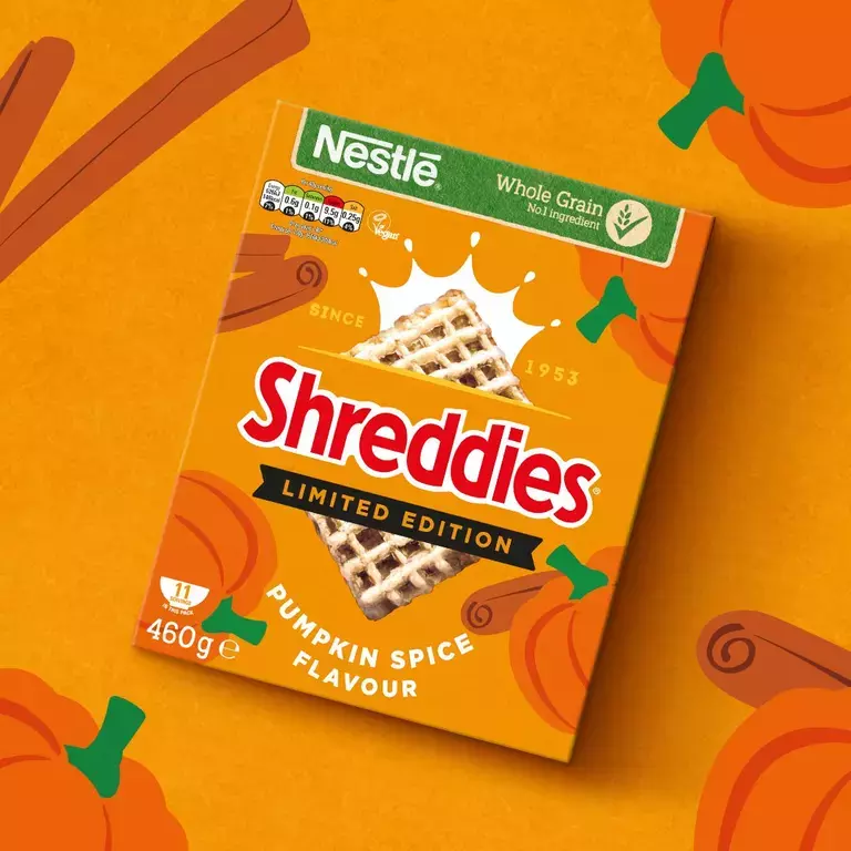 Shreddies Pumpkin Spice Limited Edition