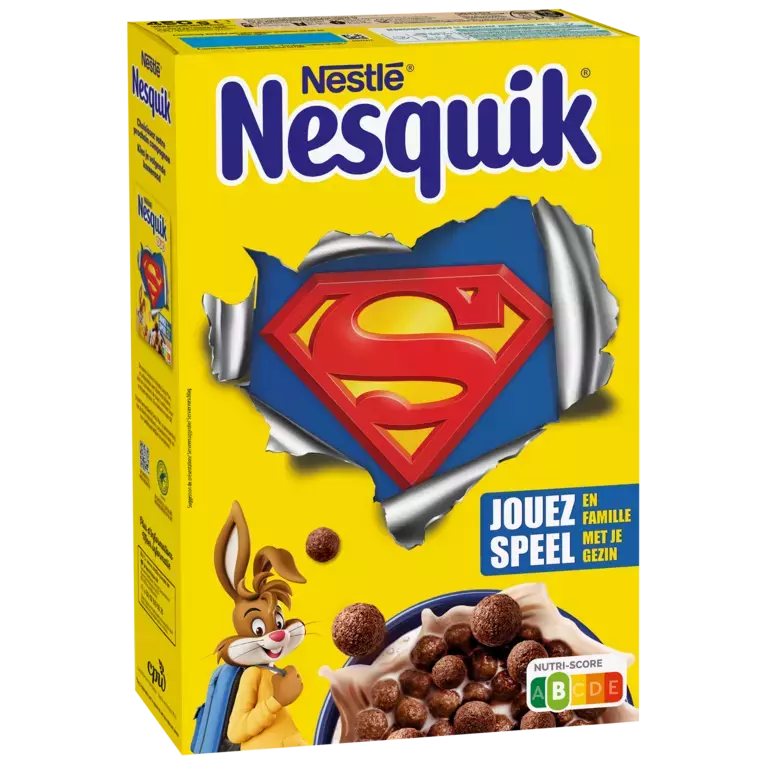 Nesquik Superman Packshot