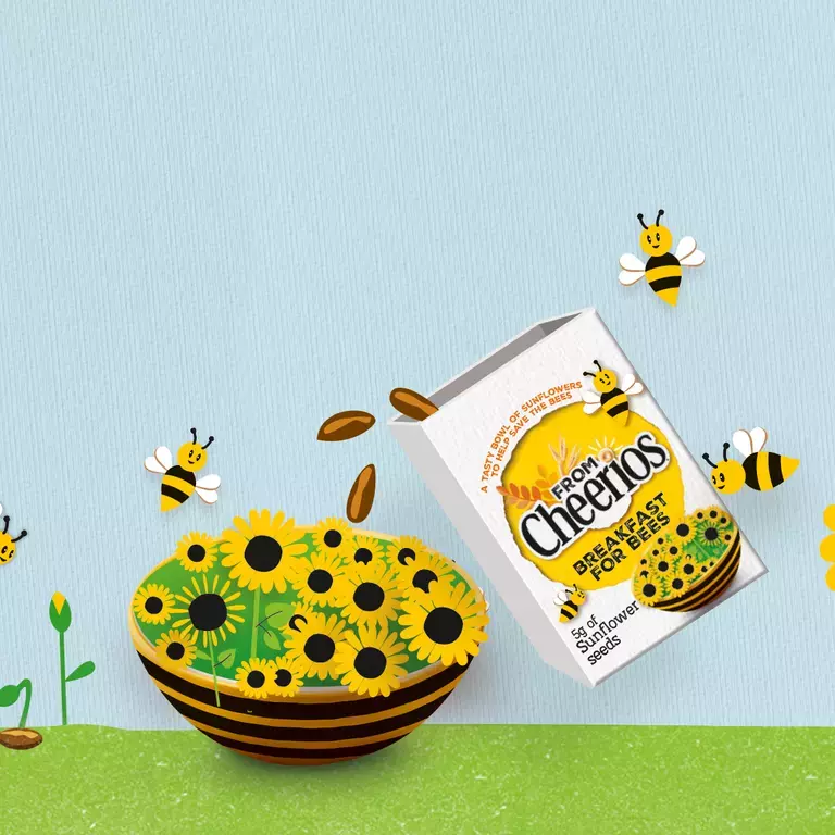 WE ARE SERVING BREAKFAST FOR BEES