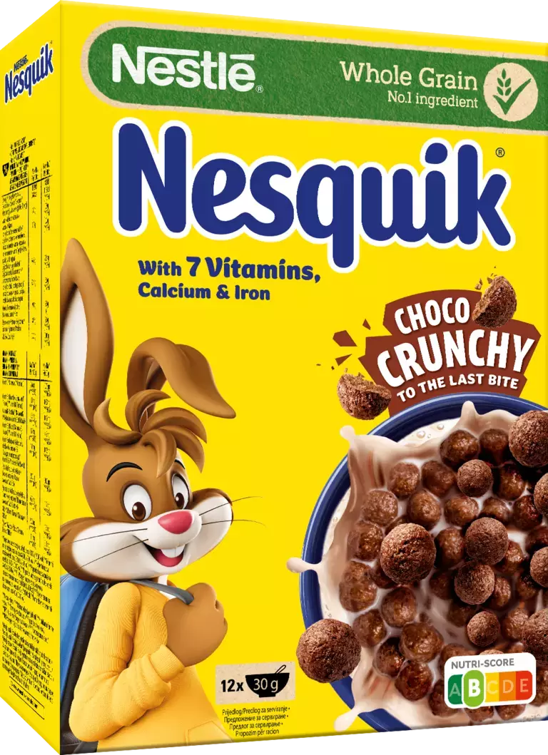 Нестле Нескуик зърнена закуска