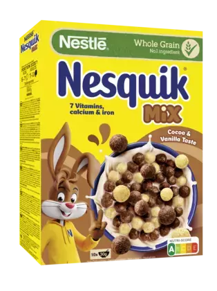 nesquik mix шоколад и ванилия
