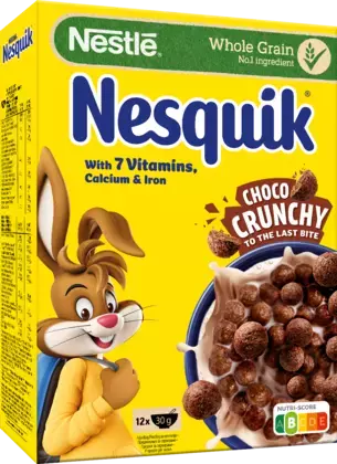 Нестле Нескуик зърнена закуска