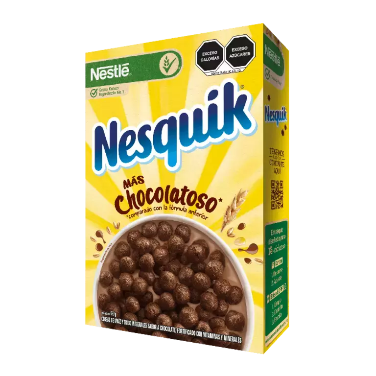 Cereal Nesquik® Ahora más Chocolatoso *