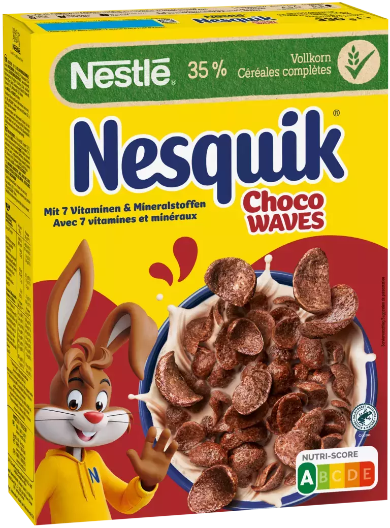 Packshot Nesquik Waves 330 g