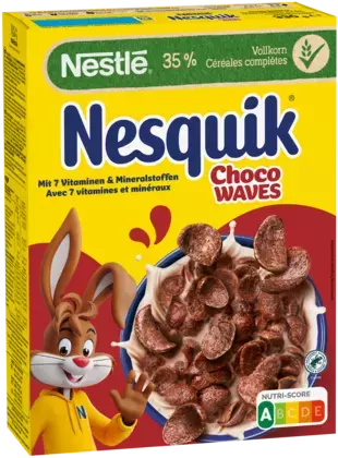 Packshot Nesquik Waves 330 g