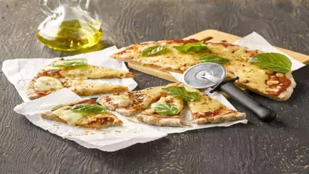 Pizza a la piedra