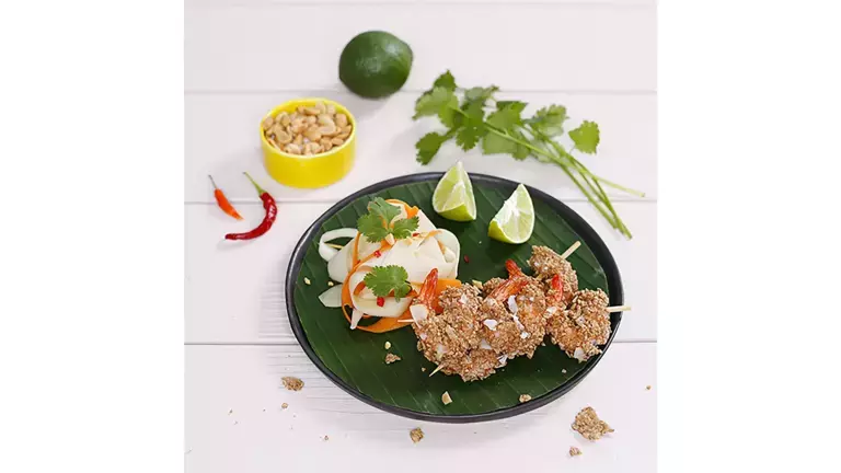 Ensalada thai de papaya verde Ensalada thai de papaya verde