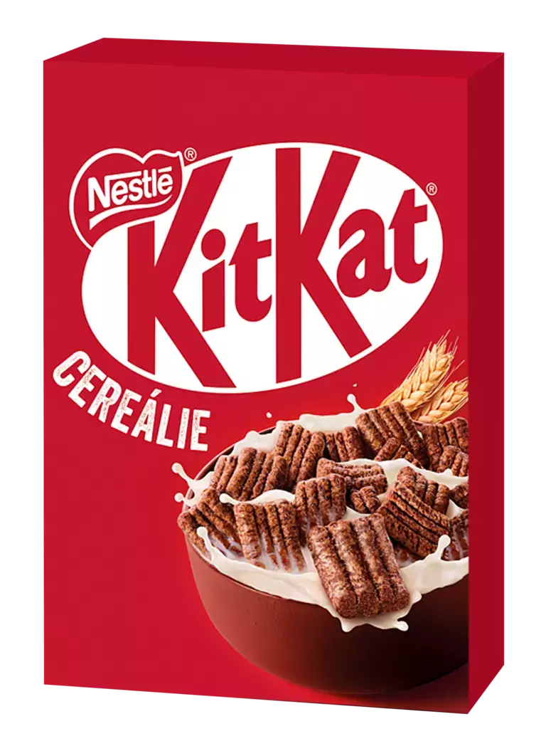 Kit Kat cereálie 330g Product Packshot