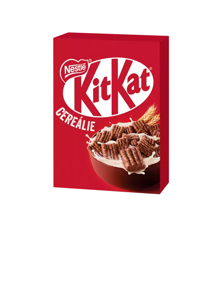 Kit Kat cereálie 330g 3D
