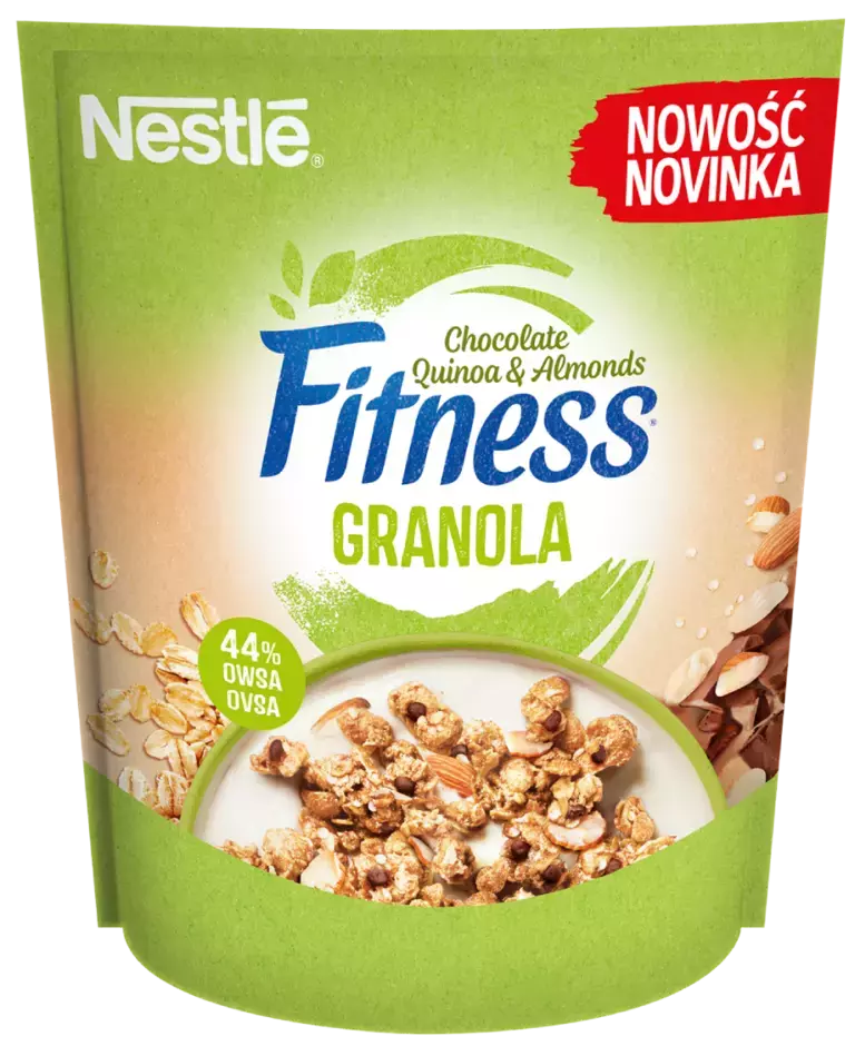 Fitness Granola Chocolate, Quinoa & Almonds
