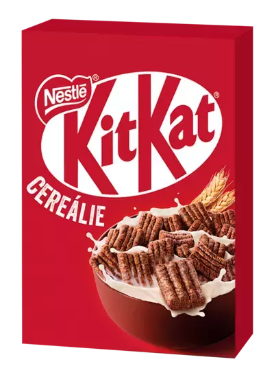 Kit Kat cereálie 330g Product Packshot