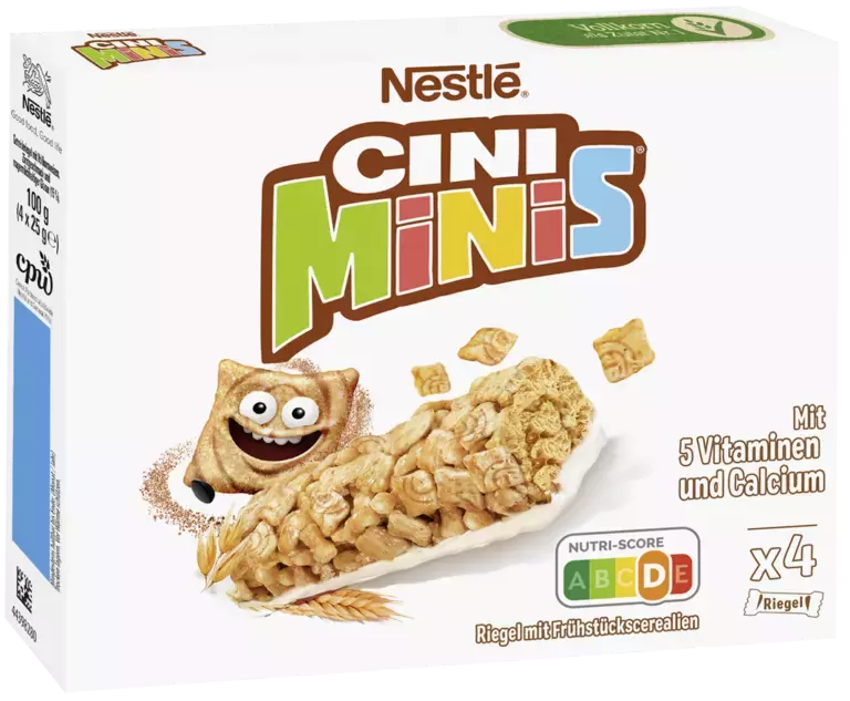 CINI-MINIS Bars Product Packshot