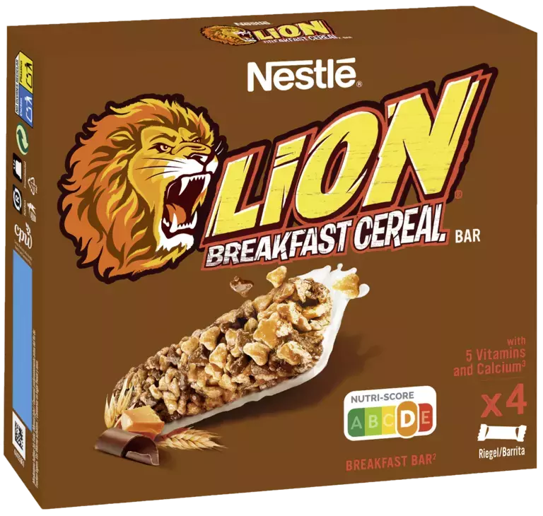 Lion Bars 4x25g Product Packshot
