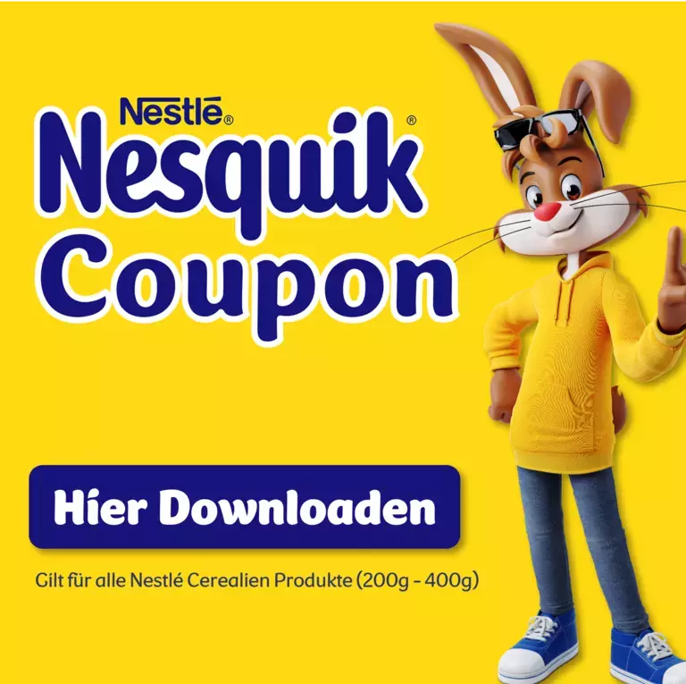 Nesquik Mascot Coupon Promo