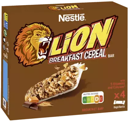 Lion Bars 4x25g Product Packshot
