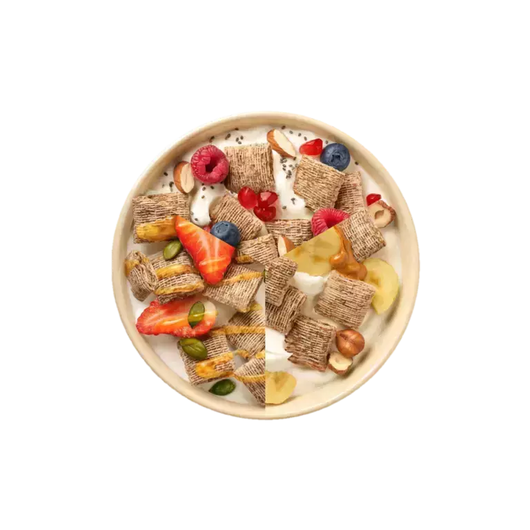 Shredded wheat Cereal Bowl