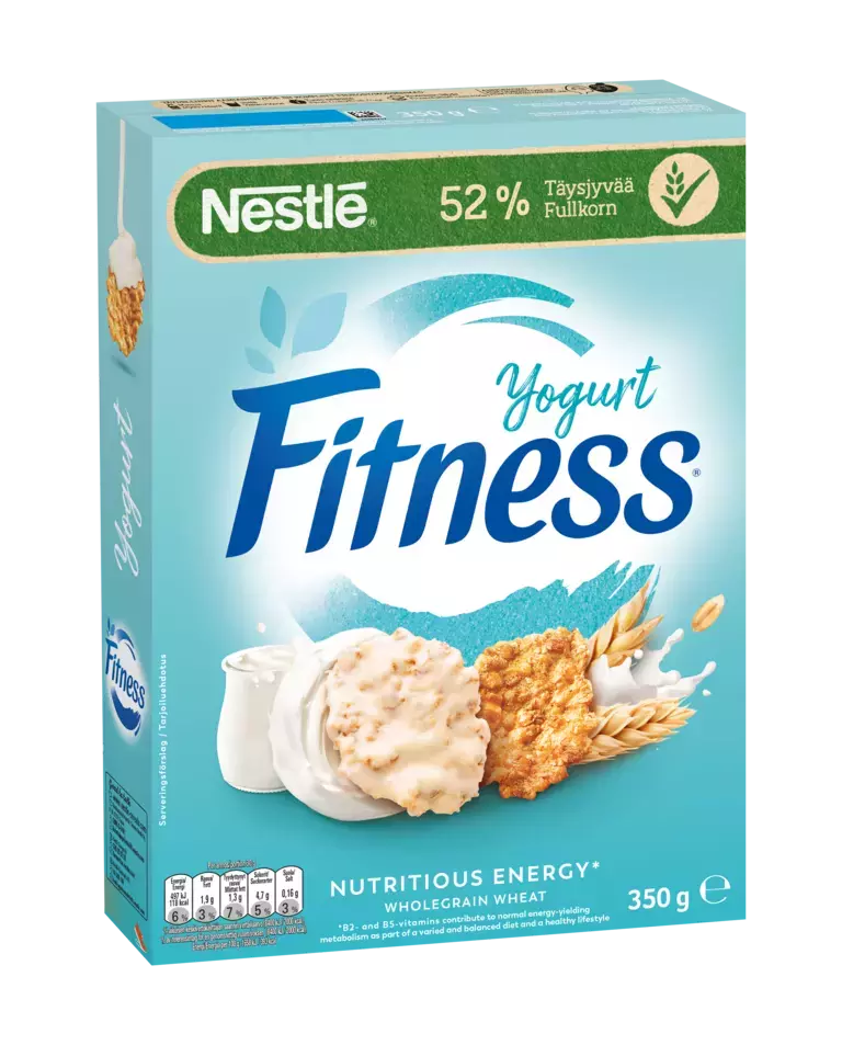 Fitness yogurt packshot