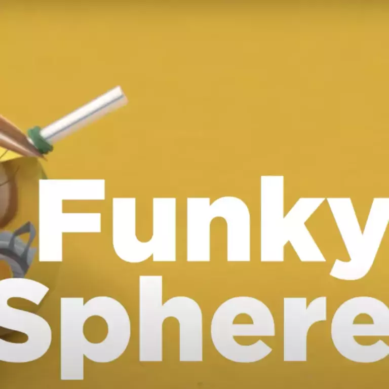 How to make a funky sphere out of a cereal box?