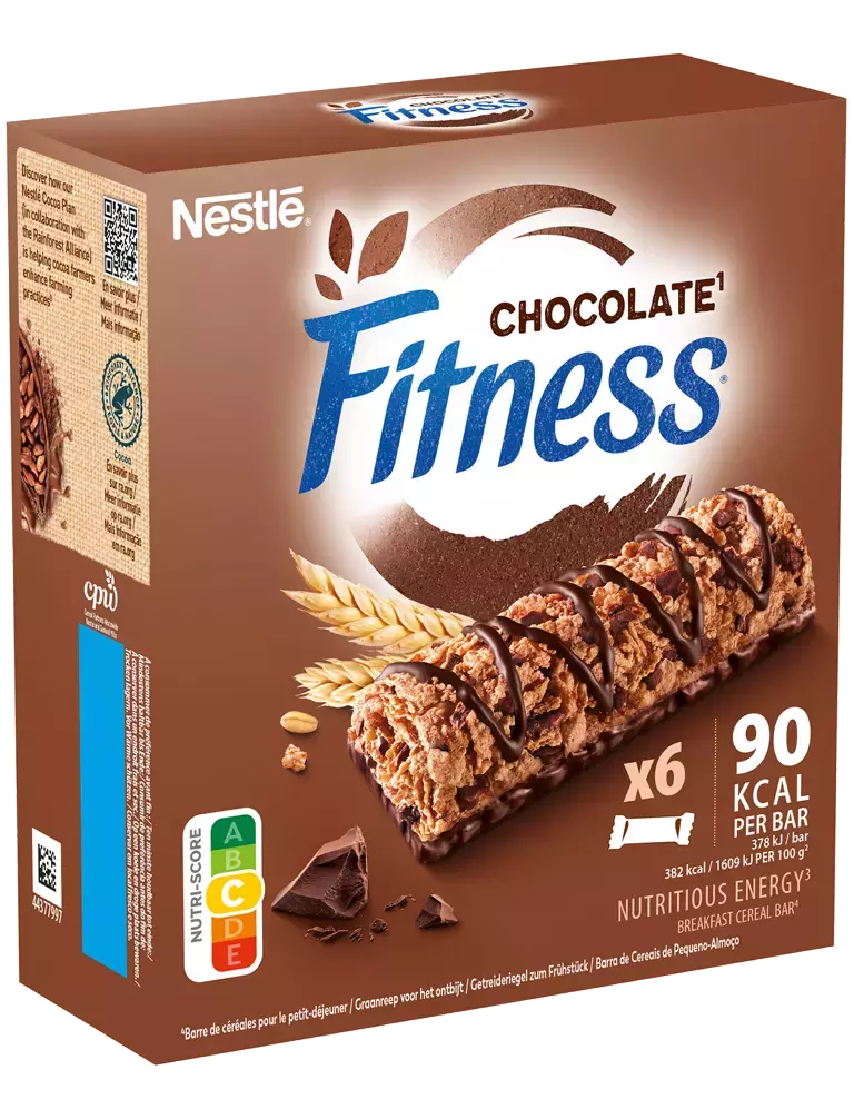 Fitness chocolate x6 package