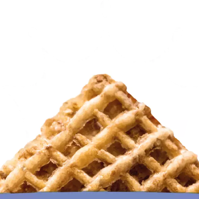 Never Soggy. Four hefty layers of wheat to fight off milk.