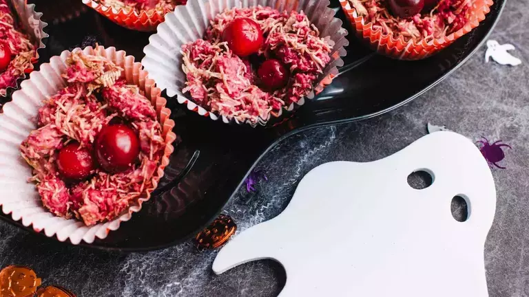 Easy Halloween Shredded Wheat Cupcakes Easy Halloween Shredded Wheat Cupcakes