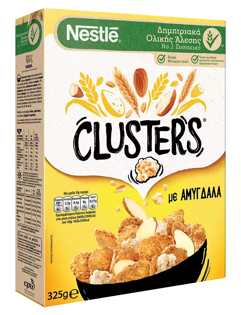 CLUSTERS almond