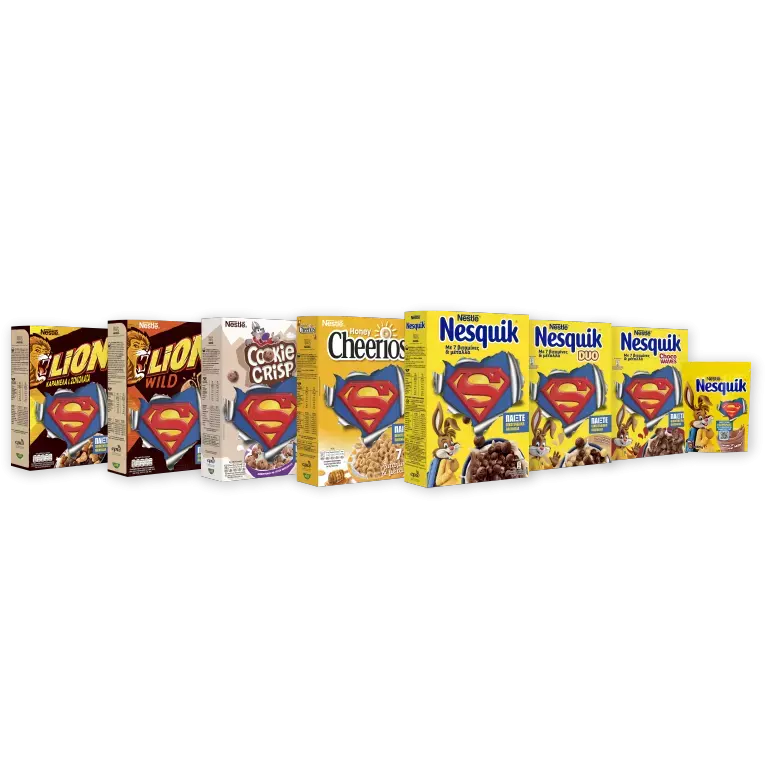Superman Promo Packshots