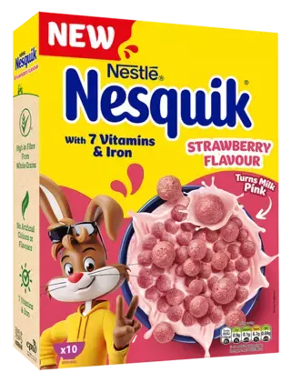 NESQUIK Strawberry packshot