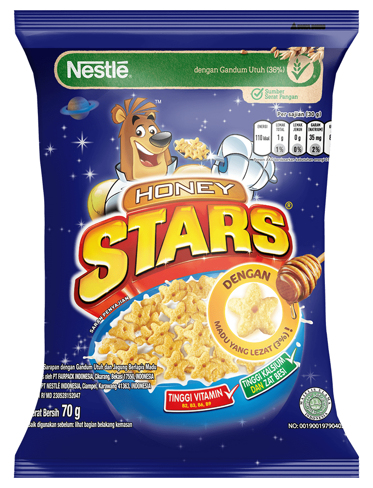 Sereal Nestlé Honey Stars Pouch Sereal Nestlé