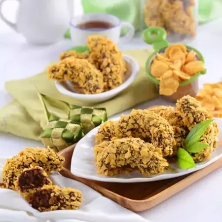 CHOCO CORN FLAKES COOKIES