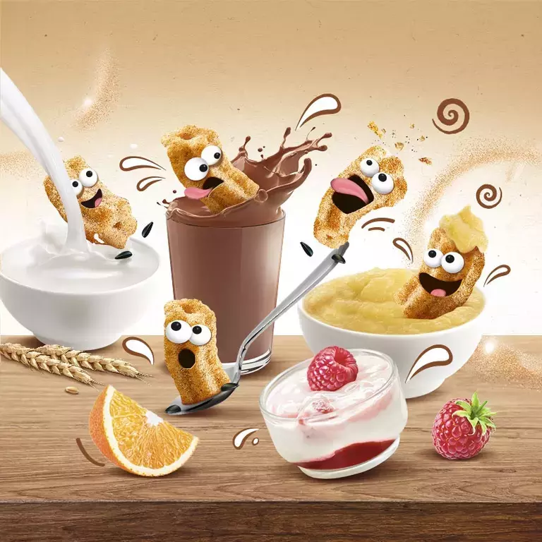 DISCOVER CINI MINIS®  CHURROS FOR BREAKFAST!