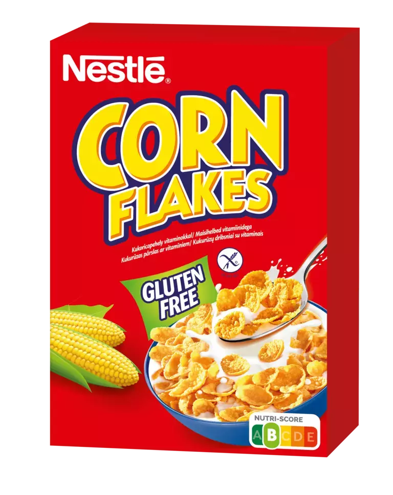 Nestle Corn Flakes mockup