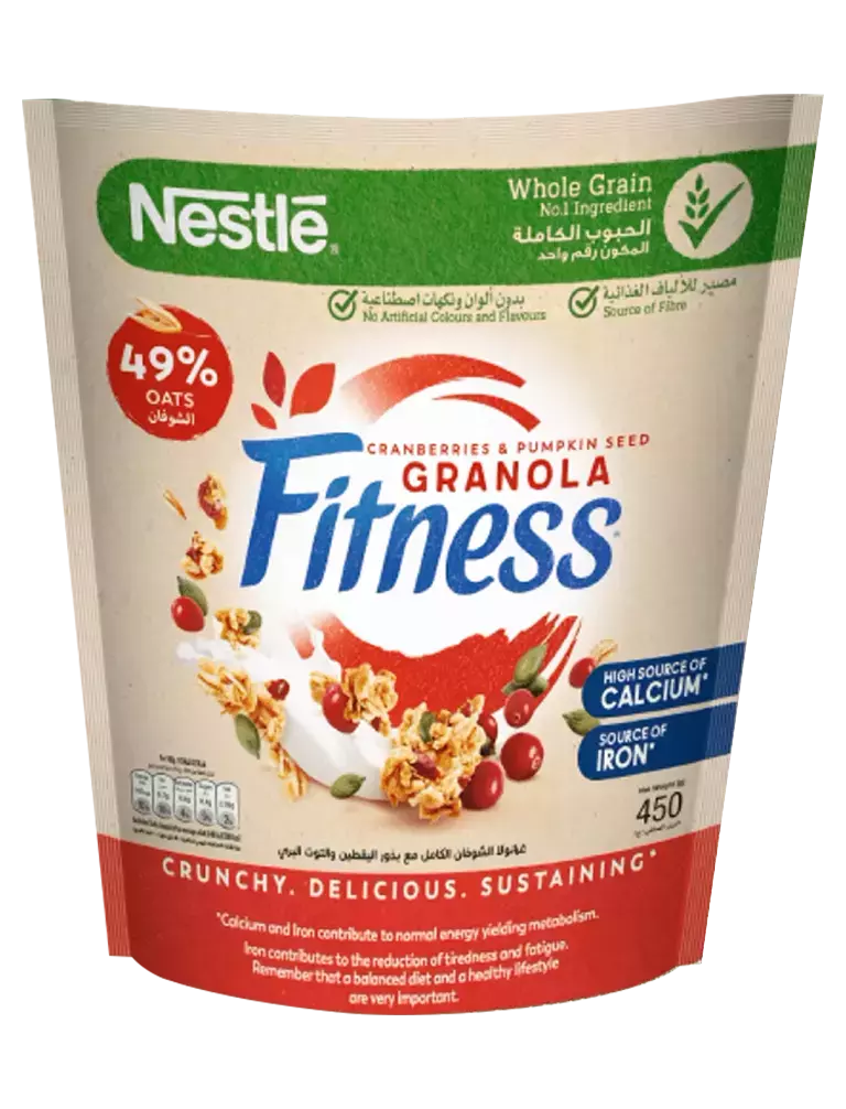 Fitness Granola Cranberries &amp; Pumpkin Seeds