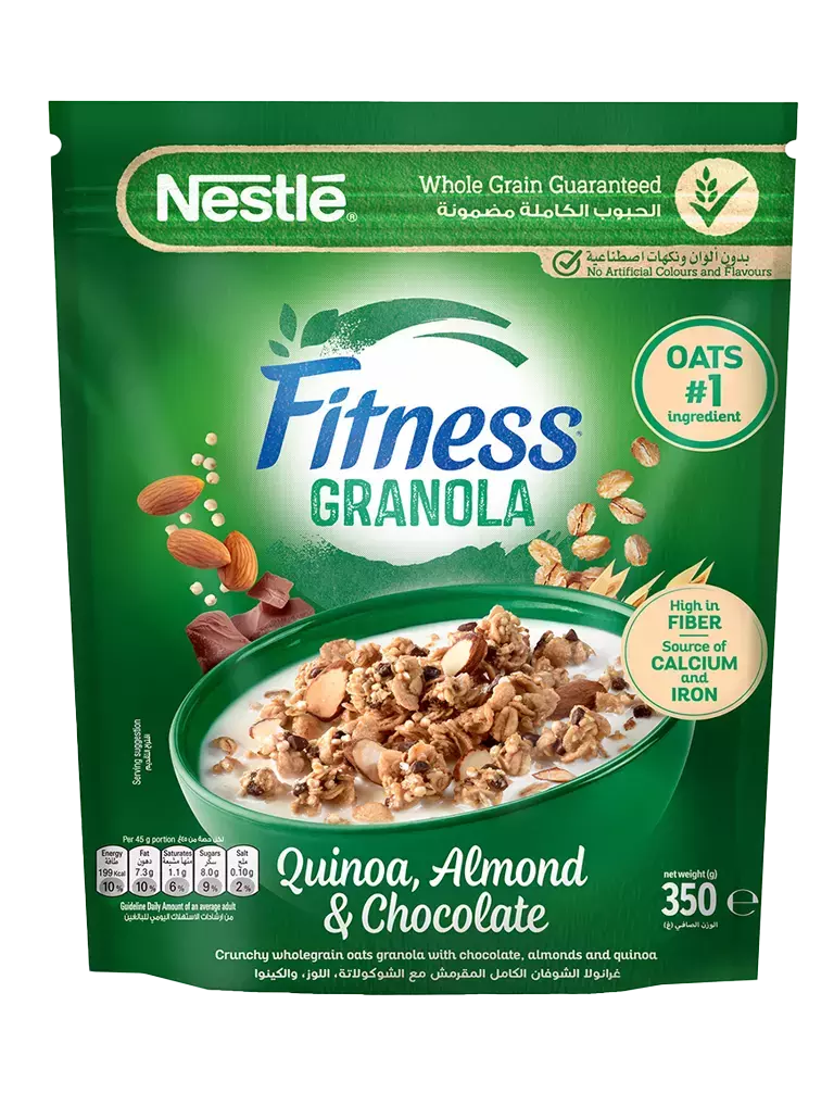 Fitness Granola Quinoa 350g packshot