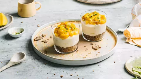 FITNESS Mango & Lime CHEESECAKE