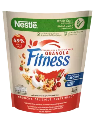 Fitness Granola Cranberries &amp; Pumpkin Seeds