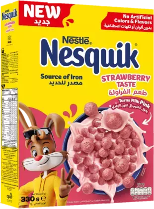 Nesquik Strawberry packshot