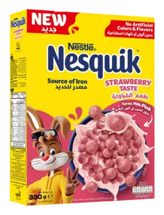Nesquik Strawberry Packshot