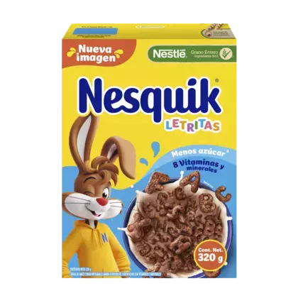 Nesquik Letritas  Product Packshot