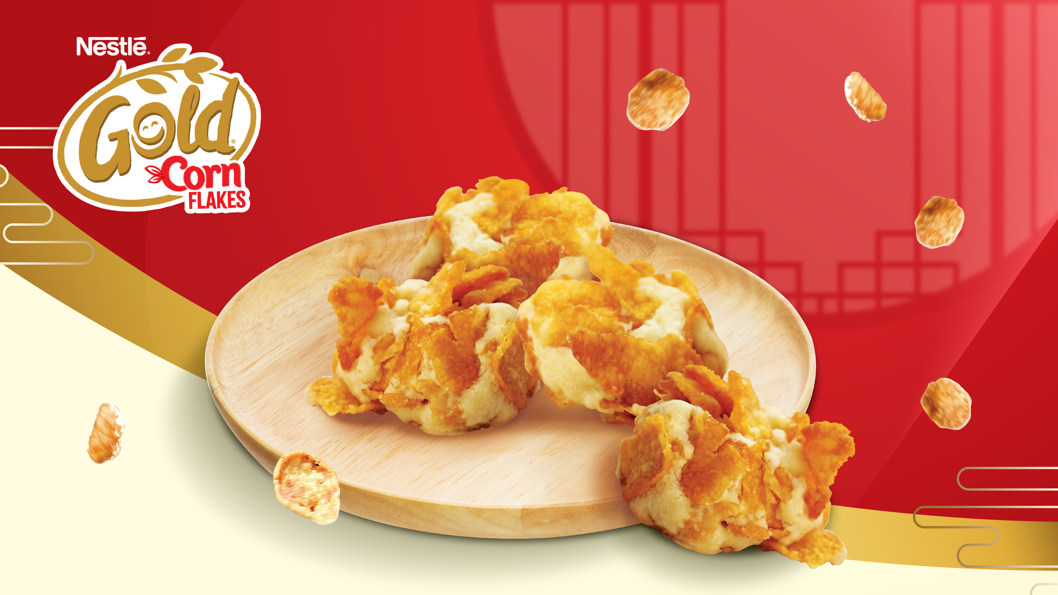 Nestlé® GOLD™ Cornflakes Crunchy Cookies