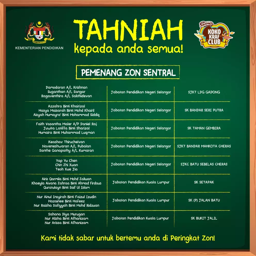 Koko Kraf Club_Winner Announcement Visual_Zon Sentral