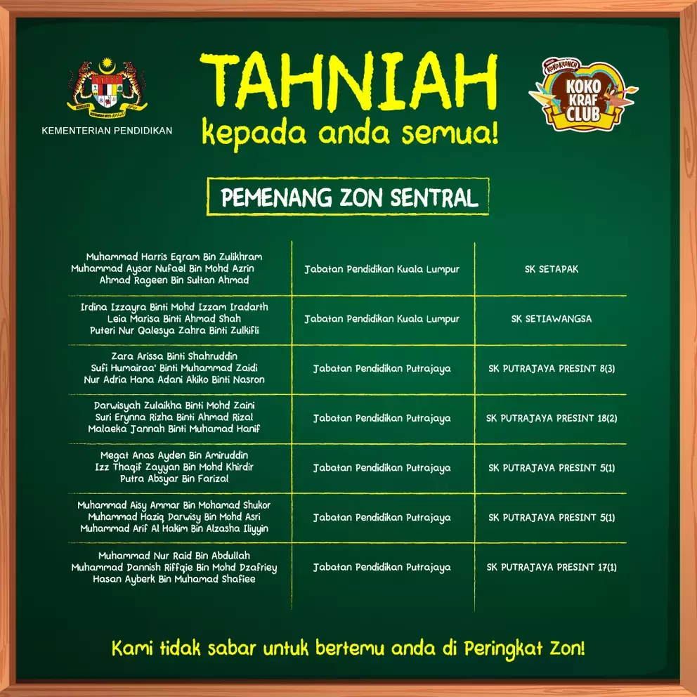 Koko Kraf Club_Winner Announcement Visual_Zon Sentral