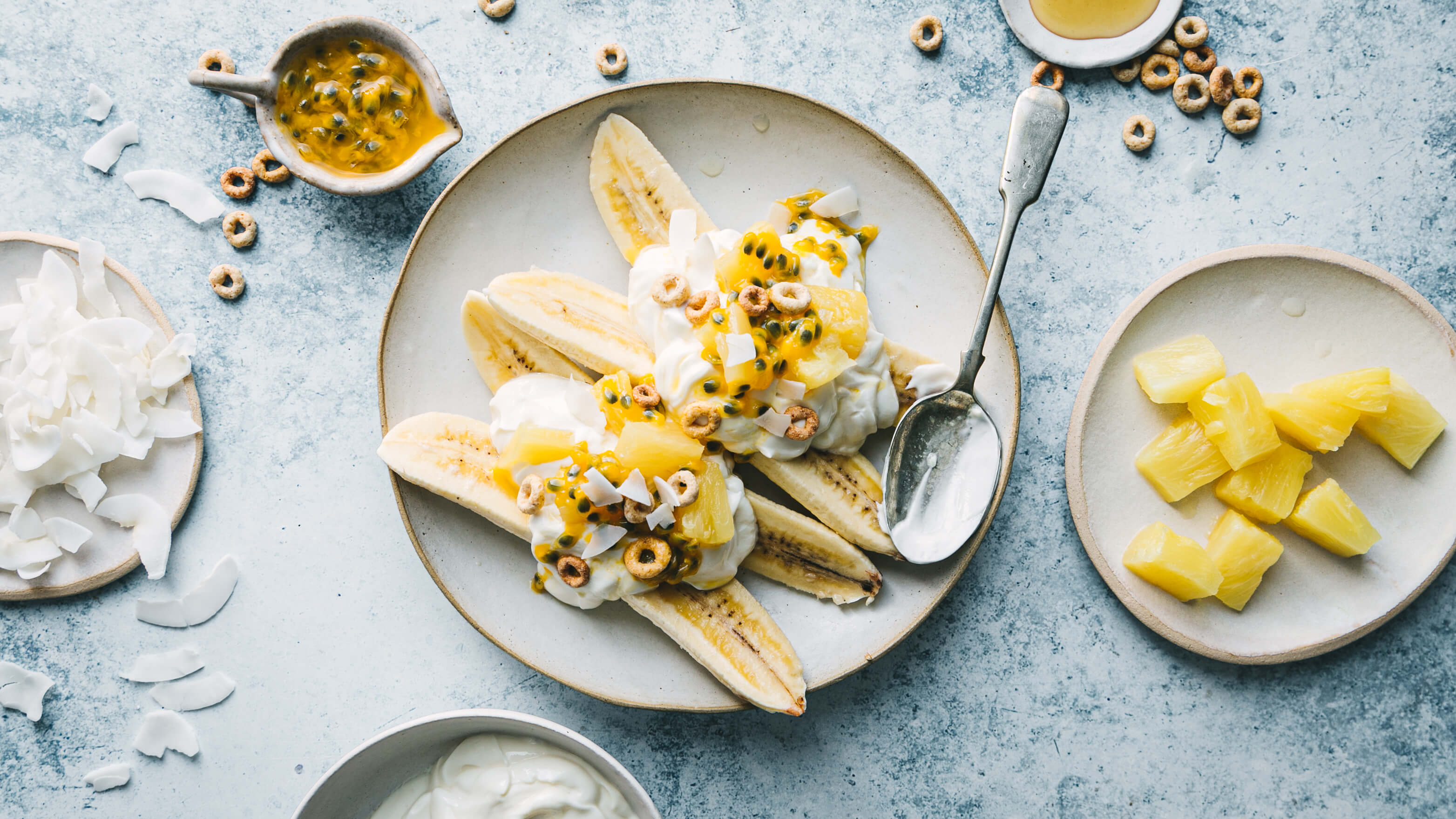 Cheerios Tropical Banana Split Oppskrift Nestl Frokostblandinger cheerios-tropical-banana-split-oppskrift-nestl-frokostblandinger