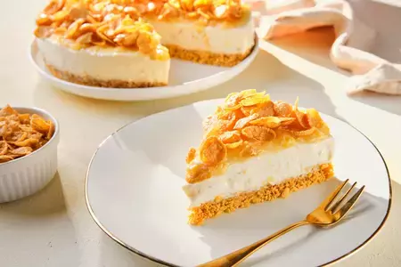 No Bake Corn Cheescake
