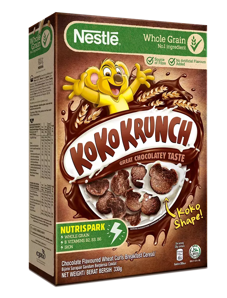 KOKO KRUNCH® - Chocolate-Flavoured Whole-Grain Cereal