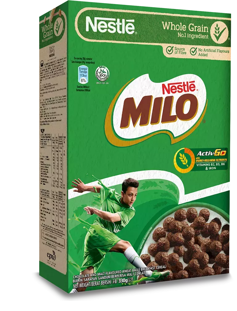 Start your kid's champion journey with Nestlé MILO!